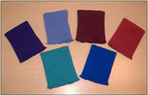knitted tubing and cuffs